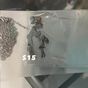 Necklace with mom and little girl.